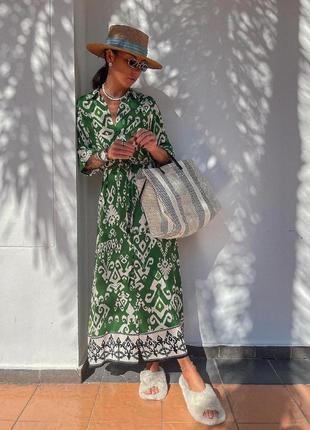 Шикарна довга сукня з віскози zara