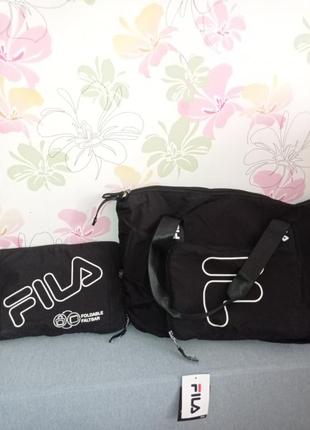 Сумка новая трансформер фила сумка fila дорожная сумка