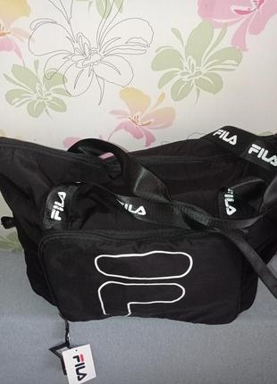 Сумка новая трансформер фила сумка fila дорожная сумка