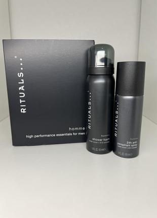 Подарочный набор для мужчин homme travel set rituals