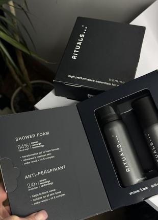 Подарочный набор для мужчин homme travel set rituals