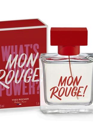 Парфумована вода mon rouge,мон руж,ів роше,оригінал,франція,50мл