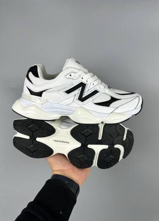 New balance 9060 white black