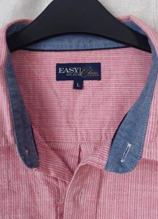 Рубашка винтажная коттоновая easy 1973 matalanраз. 48