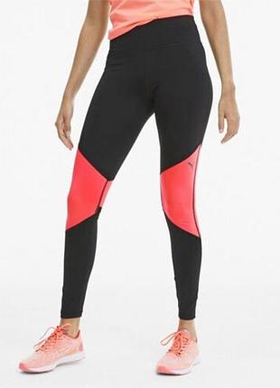 Спортивные компрессионные тайтсы штаны брюки лосины леггинсы womens puma ignite long tight