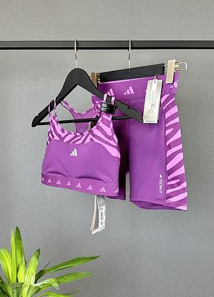 Женский комплект топ + шорты adidas оригинал из новых коллекций.