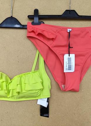 Верх от купальника бикини топ лайм m&s