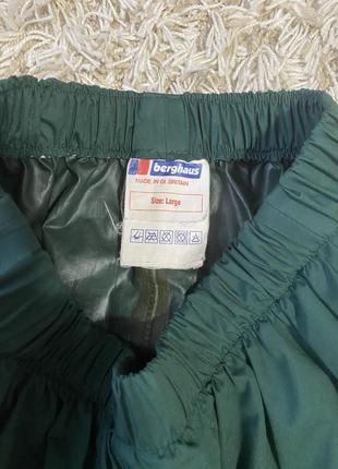 Туристические брюки дождевики berghaus xl5 фото