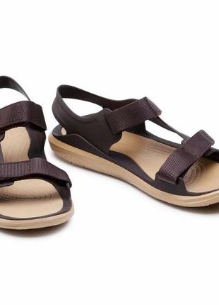 Мужские сандалии крокс crocs swiftwater expedition sandal espresso