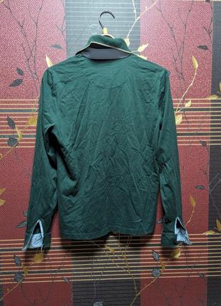 Рубашка мужская caramelo, темно зеленая размер м