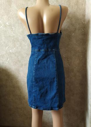 Джинсовый сарафан