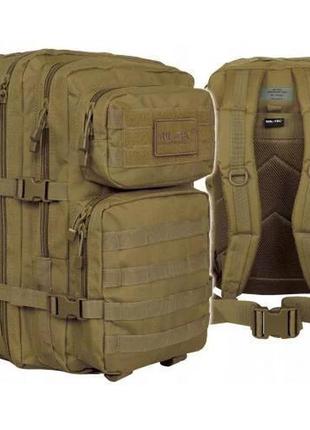 Рюкзак mil-tec assault laser cut 36 l olive koyote  штурмовий рюкзак, сучасна модель1 фото