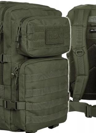 Рюкзак mil-tec assault laser cut 36 l olive koyote  штурмовий рюкзак, сучасна модель2 фото