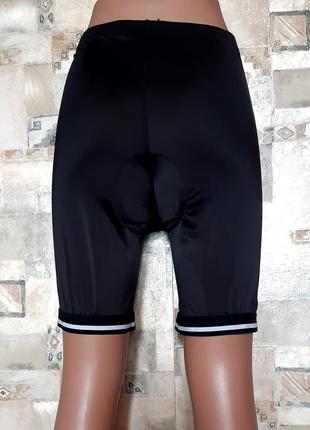 Вело шорты crane черные женские с памперсом размер l