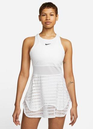 Nike df slam dress ln теннисное платье новое оригинал