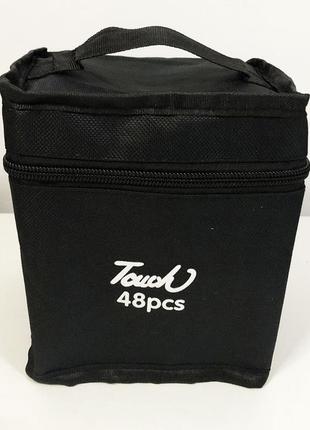 Набор скетч маркеров для рисования touch 48 шт. / уп. двусторонние профессиональные...