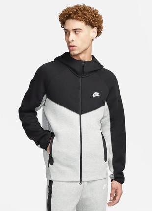 Зіп-худі nike tech-fleece (fb7921-064)1 фото