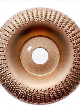 Круг шлифовальный по дереву выпуклый 85*22 мм