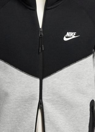 Зіп-худі nike tech-fleece (fb7921-064)5 фото