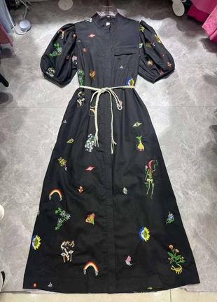 Платье премиум качества в стиле анимаис