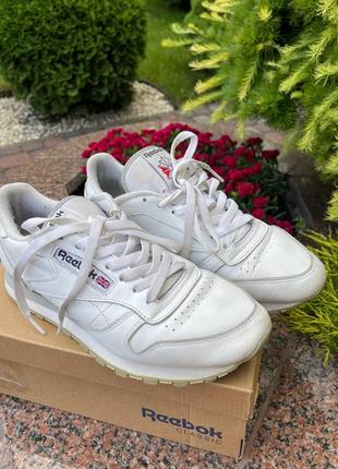Кроссовки reebok classic leather 7.5/40