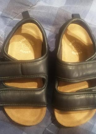 Босоножки сандалии h&m р. 24 (7.5) на мальчика или девочку. унисекс. стелька 14.5-15 см.