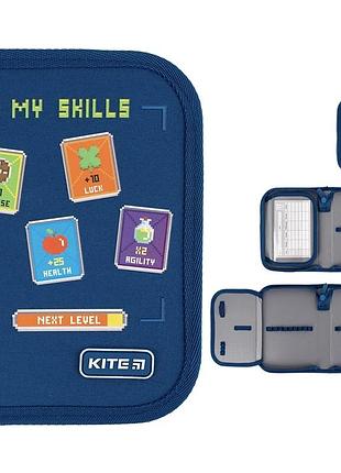 Пенал без наполнения kite k24-621-6, 1 отделение, 1 отворот