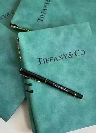 Блокнот з ручкою tiffany & co