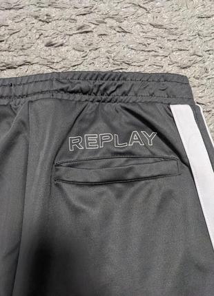 Брюки спортивные replay, size m, полупояс резинка 36-45 бедер 52 длина 976 фото