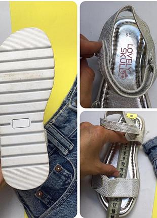 Босоножки для девочки 5