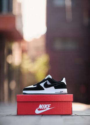 Кросівки чоловічі nike air force 1 low «black/white»