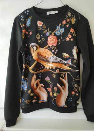 Лонгслив с рисунком