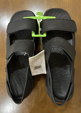 Босоножки фирмы crocs размер 11 w (42-43 )