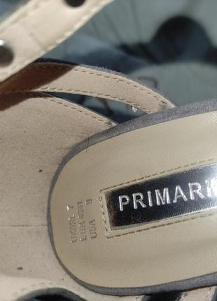 Босоножки primark 897/41 новые2 фото