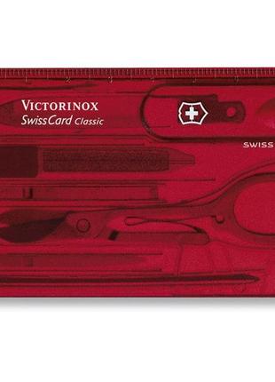 0.7100.t набір victorinox swiss card rubi червоний4 фото