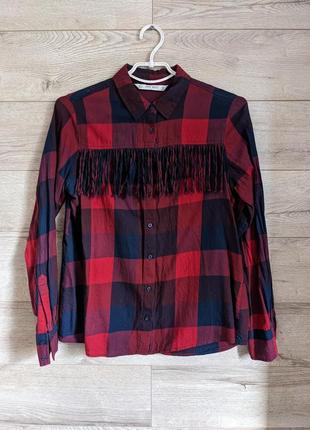 Сорочка з бахромою zara