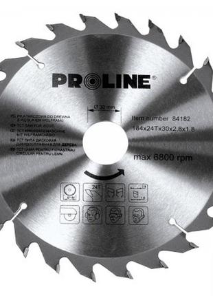 Круг отрезной по дереву 350мм 40зуб пос. 30мм (тверд. напай.) proline