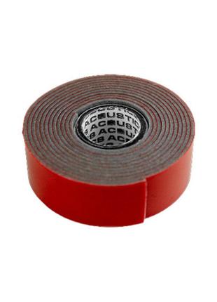 Скотч двосторонній acoustics carfix 1 м х 6 мм2 фото