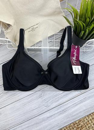 Бюстгальтер черный без поролона playtex