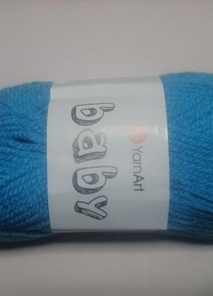 Yarnart "baby", бирюзовый, no552