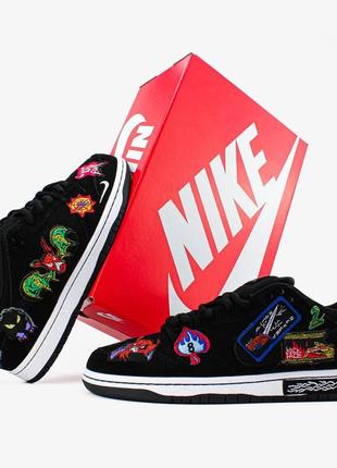 Чоловічі кросівки nike sb dunk low "pro qs neckface"