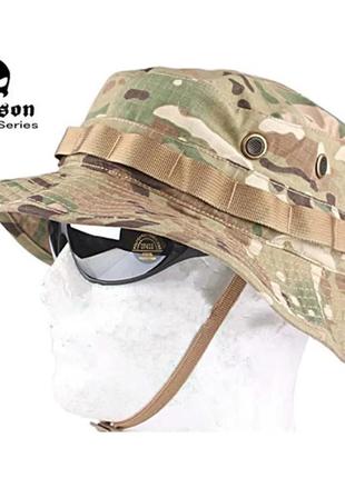 Панама тактичнаmulticam  військовий капелюх мультикам emersongear