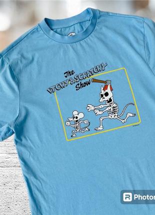 Футболка the simpsons itchy & scratchy