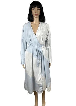 100% хлопковое платье на запах cos