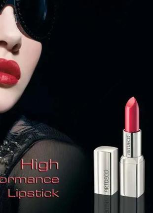Помада для губ artdeco high performance lipstick 459 - flush mahogany (красное дерево)8 фото