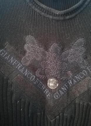 Стильний великий светр granfranco ferre3 фото