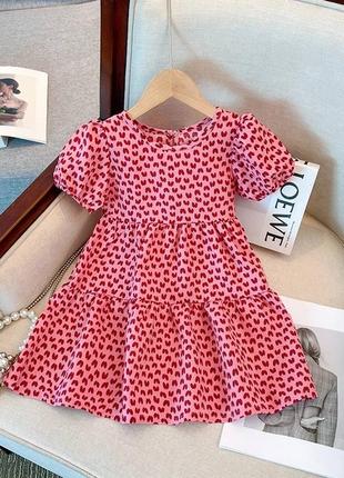 Летнее платье для девочки