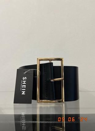 Пасок зі штучної шкіри shein