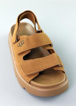 Женские босоножки в стиле ugg экозамша