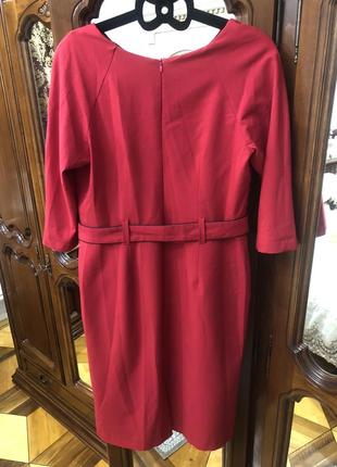 Платье женское красное 50-526 фото